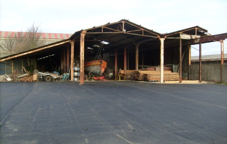 Travaux terre-plein chantier naval